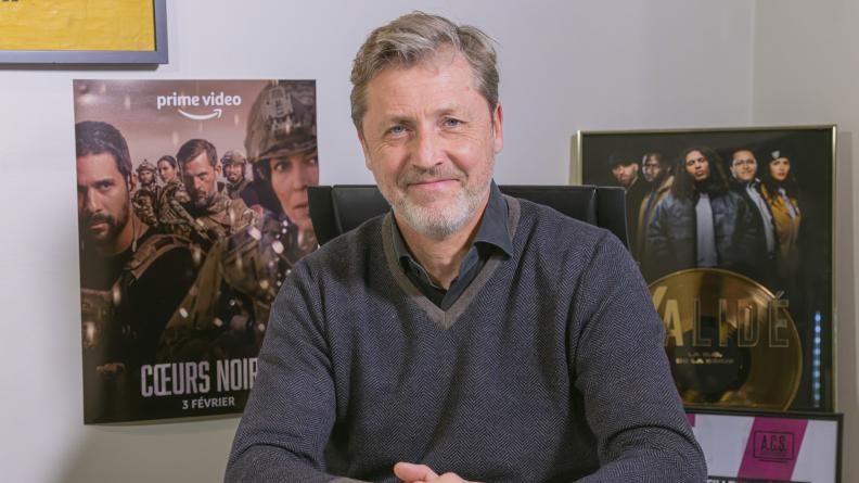 Gilles de Verdière est le producteur de la série Cœurs noirs.
