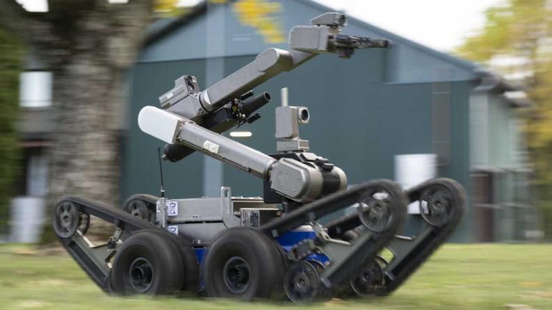 Le robot de reconnaissance "Telemax" dans les forces depuis 2016