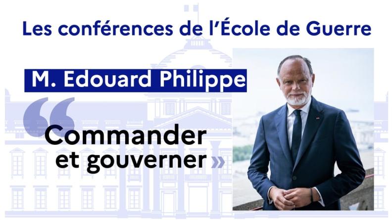 Conférence de Mr Edouard Philippe