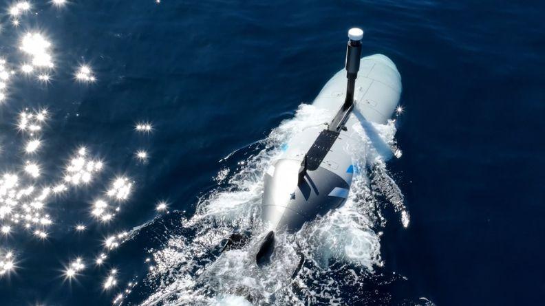 Démonstrateur de drone sous-marin de combat sans équipage (UCUV - Unmanned Combat Underwater Vehicle
