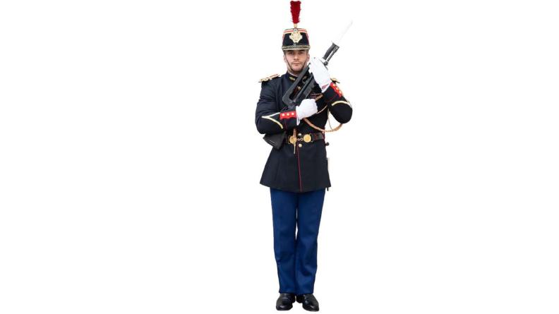 Uniforme du 2e régiment d’infanterie Garde republicaine