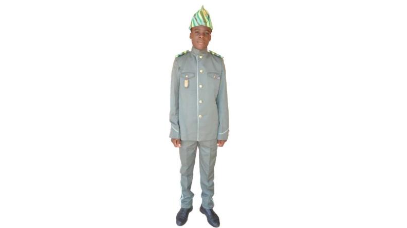 Uniforme du prytanée militaire de Bembèrèkè - Bénin