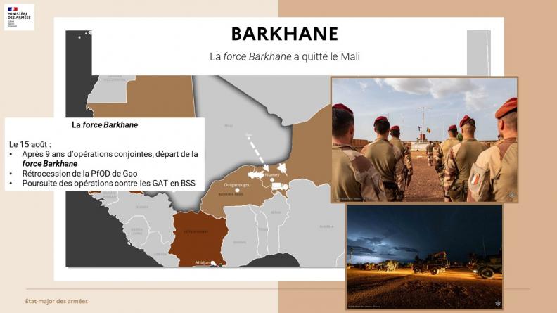 Carte Barkhane