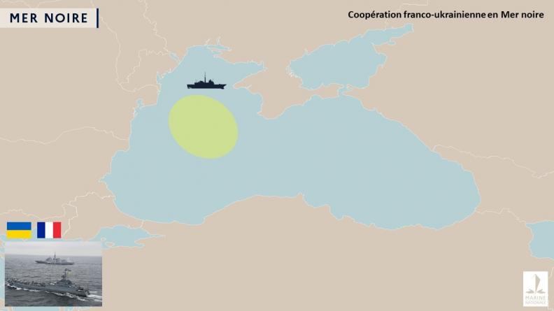Escale de l’Auvergne à Odessa et entraînement mutuel avec la marine ukrainienne