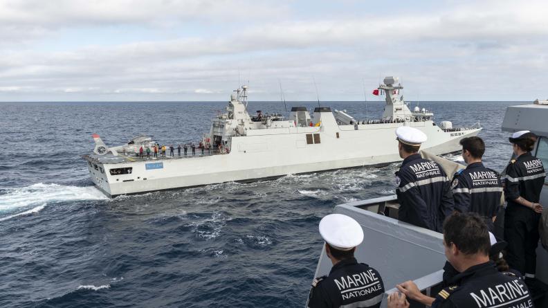 La Marine nationale participe à l’activité de coopération opérationnelle CHEBEC 23