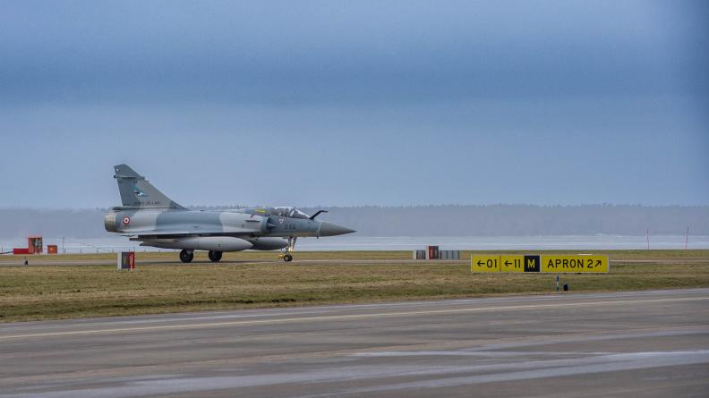 Déploiement MORANE de deux Mirage 2000-5 en Suède