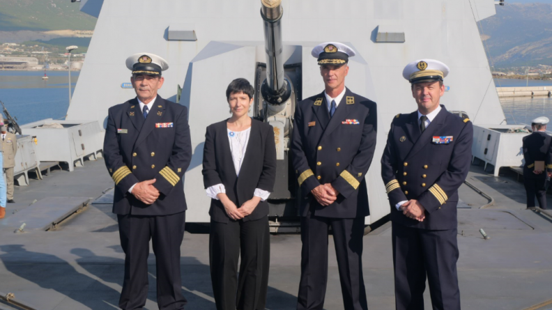 ADRIATIQUE - La FREMM Provence renforce la relation bilatérale avec la Marine croate