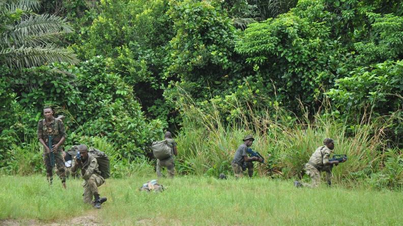 « Entrainement Minkébé » pour les forces armées gabonaises 