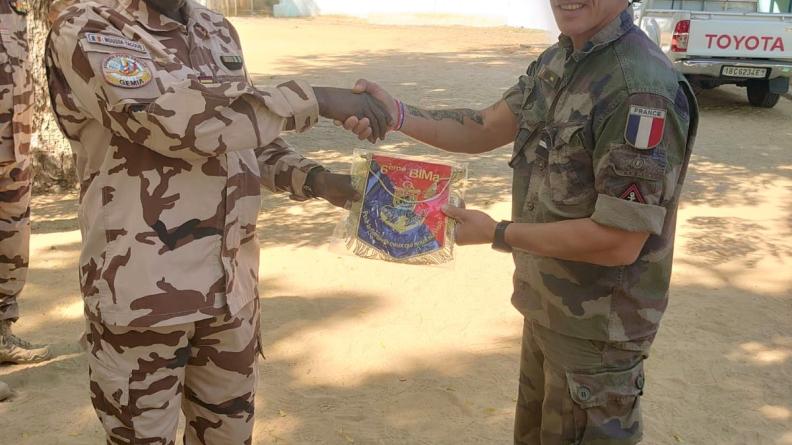 Séquence d’instructions multi-domaines conjointe entre l’armée nationale tchadienne et les EFG