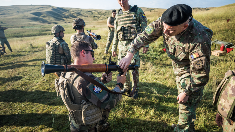 Le bataillon multinational prend part à l’exercice roumain BLACK RHINO