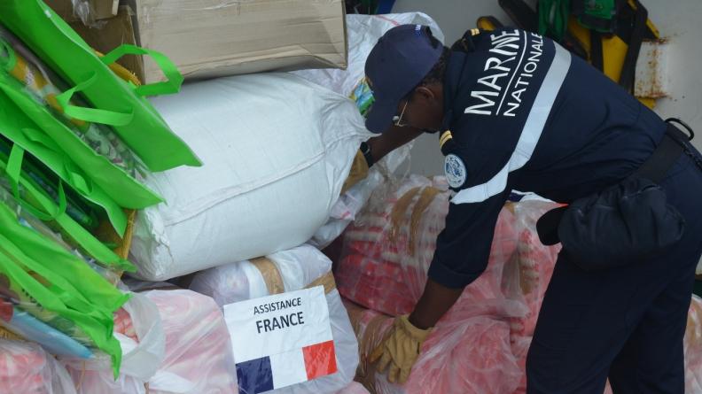 La FS Vendémiaire achemine de l’aide humanitaire en Papouasie-Nouvelle-Guinée