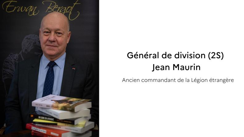 Général de division (2S) Jean Maurin, ancien commandant de la Légion étrangère 