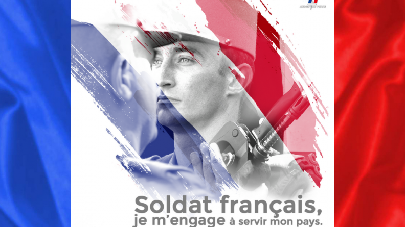  Soldat français, je m’engage à servir mon pays.