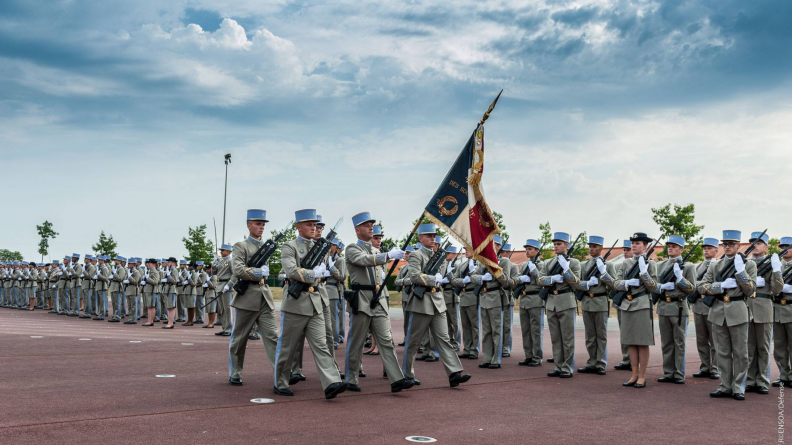 Le mardi 6 juillet 2021 à l' AMSCC sse tient une cérémonie pour la création de l'école militaire.