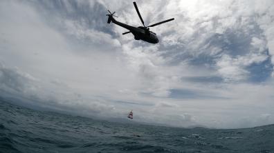 Exercice de sauvetage maritime en Nouvelle-Calédonie