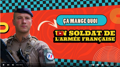 Que mange un soldat de l’armée française ? 