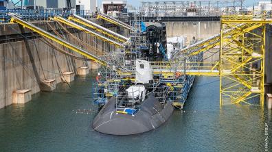 Le sous-marin nucléaire d’attaque (SNA) "Duguay-Trouin" - crédit : Naval Group