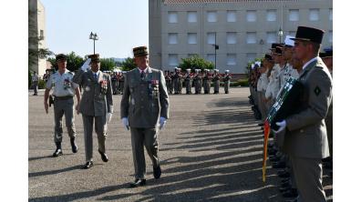 Le CEMA préside l’adieu aux armes du général de corps d’armée Olivier Rittimann