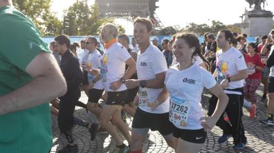 Participation of "To sports, young citizens!" Paris 20 km 