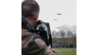 Photos d’illustration / Neutralisation de mini-drones.