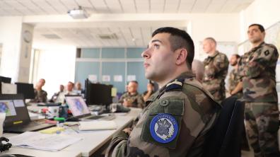 COUBERTIN 23 exercise (11/2023): test of the coordination of armed forces security systems