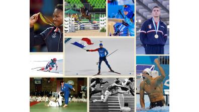 De nombreux médaillés olympiques français ont été ou sont des athlètes militaires.
