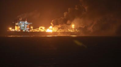 Incendie déclaré à bord du pétrolier Martin Luanda
