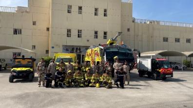  FFEAU – Exercice franco-émirien de lutte incendie sur la base navale d’Abu Dhabi