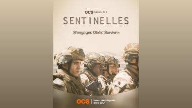 Affiche de Sentinelles, la nouvelle fiction sur l’opération Barkhane
