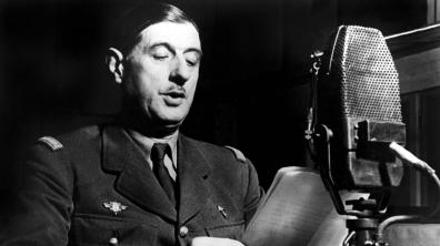 Discours du général de Gaulle au micro de la BBC.