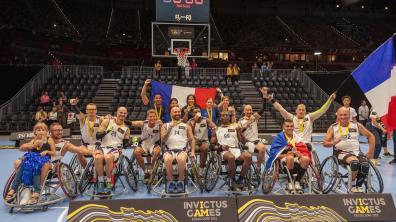 Invictus Games 2023. C’est historique. La France remporte une médaille d’argent en sport collectif. 