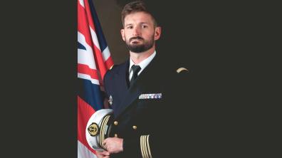 Le CC Clément Coeffé de retour du stage britannique de commandement de sous-marin Perisher
