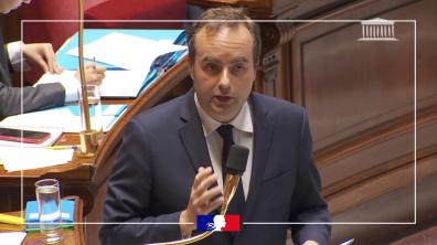 Sébastien Lecornu à l’Assemblée nationale le lundi 22 mai 2023