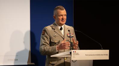 Le général de corps d'armée Benoît Durieux, président de l'Académie de défense de l'Ecole militaire