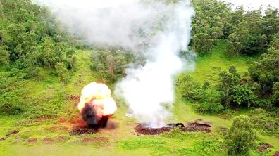 FAZSOI - DIO destruction de munitions au Comores 
