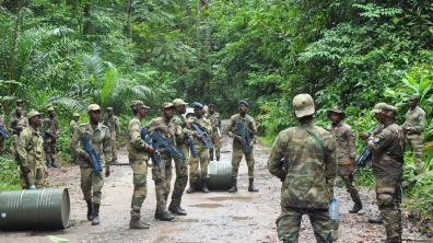 « Entrainement Minkébé » pour les forces armées gabonaises 