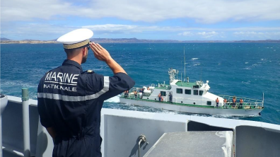 Coopération entre la marine malgache et le BSAOM Champlain