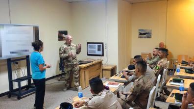 CHAMMAL – Formation des Desert Combat Units par le Joint Operations Command Advisor Team