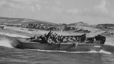 Le débarquement des troupes alliées en Sicile, le 10 juillet 1943