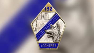 Insigne du 132e régiment d’infanterie cynotechnique