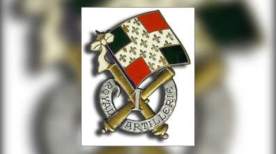 Insigne du 1er régiment d'artillerie