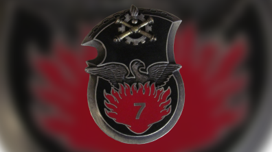 Insigne du 7e régiment du matériel 