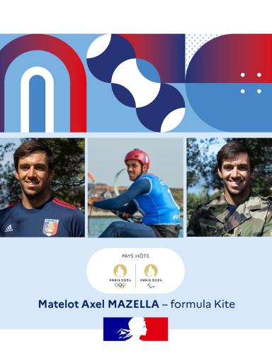 Matelot Axel Mazella, formula kite