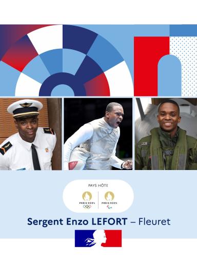 Sergent Enzo Lefort, fleuret