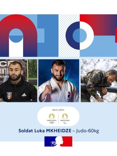 Soldat Luka Mkheidze, judo